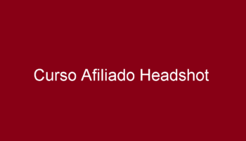 Curso Afiliado Headshot.
