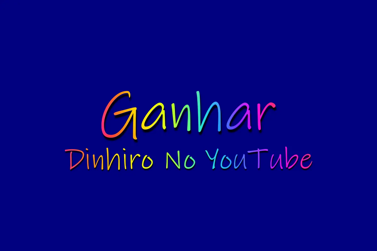 Como Ganhar Dinheiro No Youtube.