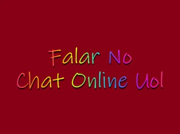 Como Falar No Chat Online Uol!